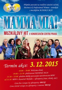  Vánoční večírek s muzikálem MAMMA MIA! @ Kongresové centrum Praha | Prague | Hlavní město Praha | Czech Republic