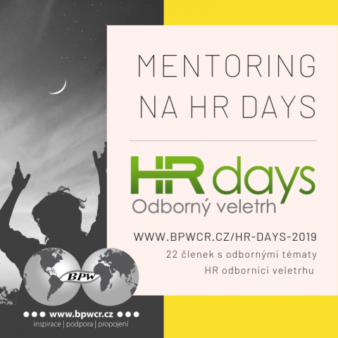 23. a 24. 10. 2019 HR DAYS, pozvánka na mentoring 🗓 🗺