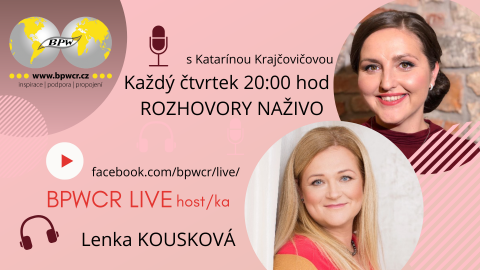 15. 4. 2021 / BPWCR LIVE / Lenka Kousková 🗓