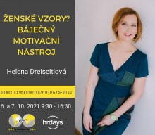 Helena Dreiseitlová: Ženské vzory? Báječný motivační nástroj