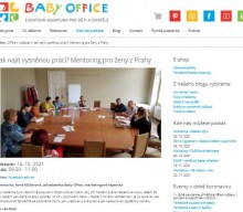 BabyOffice.cz: Jak najít vysněnou práci? Mentoring pro ženy z Prahy 4