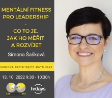 Simona Šašková: Mentální fitness pro leadership – co to je, jak ho měřit a rozvíjet
